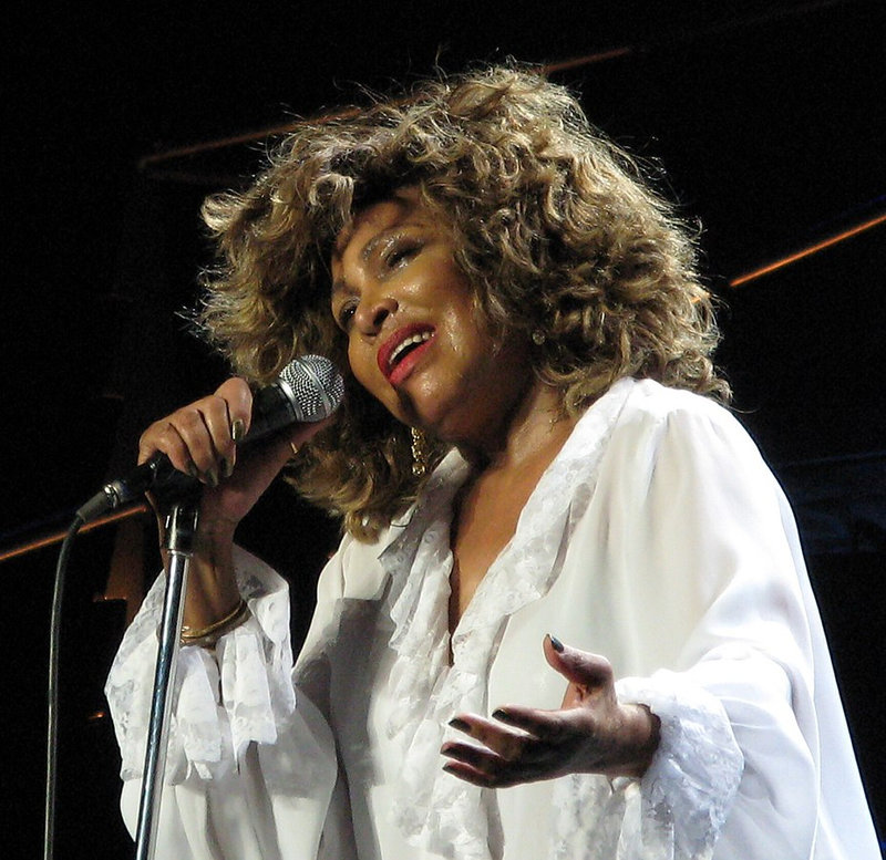 La chanteuse Tina Turner