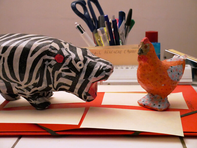 Hippo et Paulette : au bureau