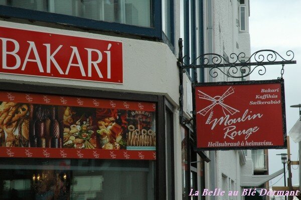 Une boulangerie de Reykjavik.