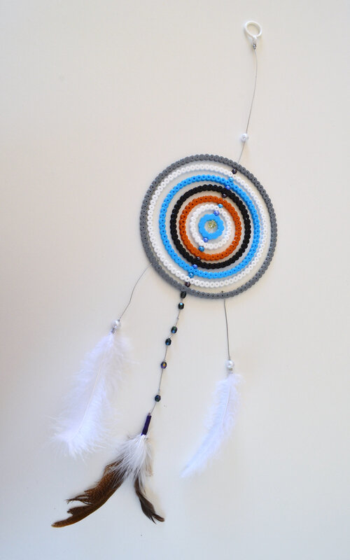 Attrape rêve-perles Hama-DIY-la chouette bricole (13)