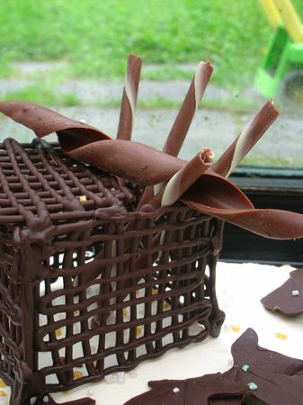 Royal au Chocolat ou Trianon... pour 60 personnes. recettes dessert Royal au Chocolat ou Trianon... pour 60 personnes.