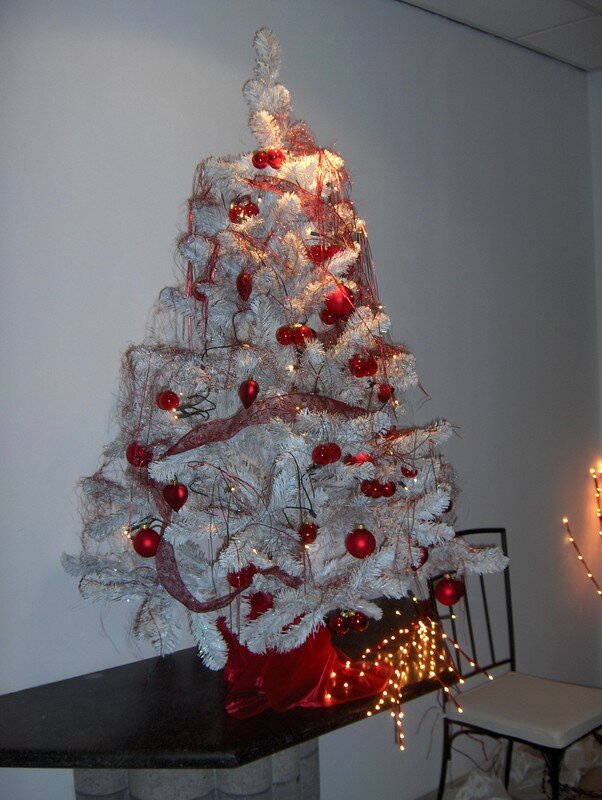 deco sapin blanc et rouge deco sapin blanc et rouge