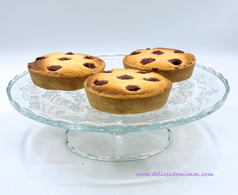 Tartelettes à la frangipane et aux cerises 3