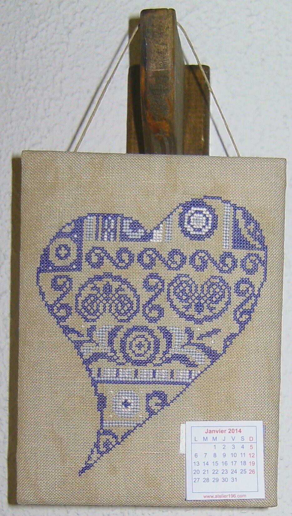 calendrier coeur