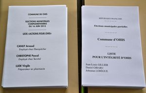 OHIS MUNICIPALES COMPLEMENTAIRES 2013 bulletins