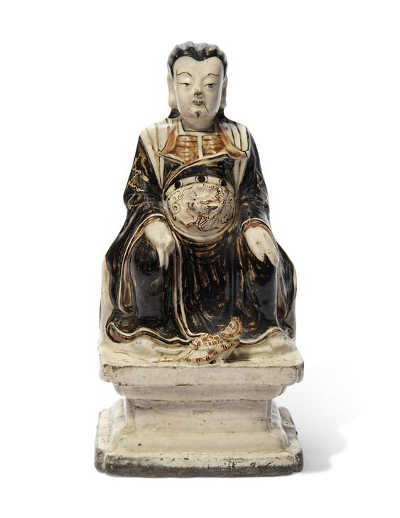 A Cizhou figure of Zhenwu, 15th century