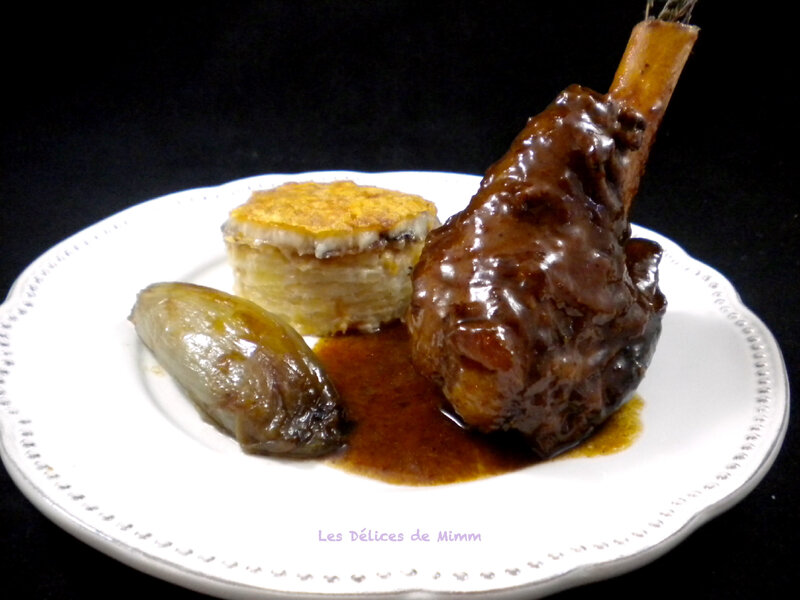 Souris d'agneau confites au miel 4