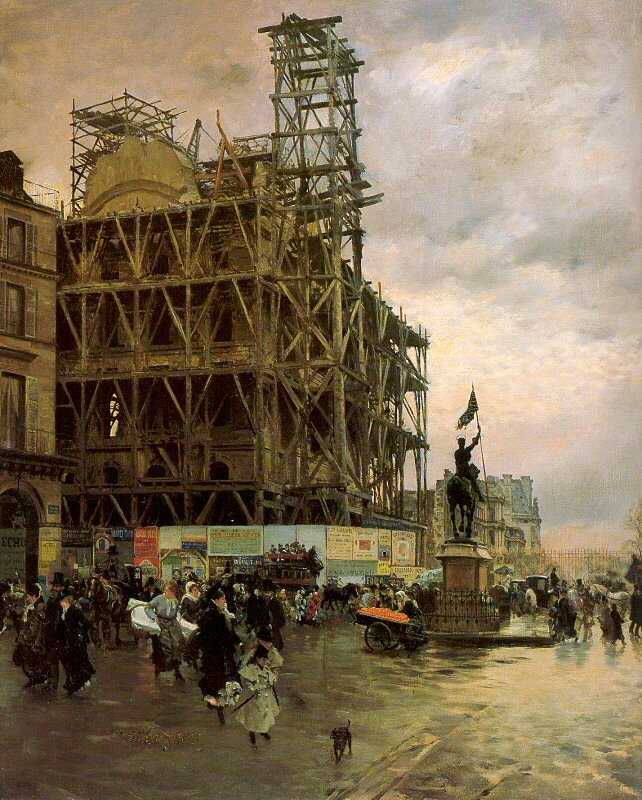 De Nittis, place des pyramides (1874)