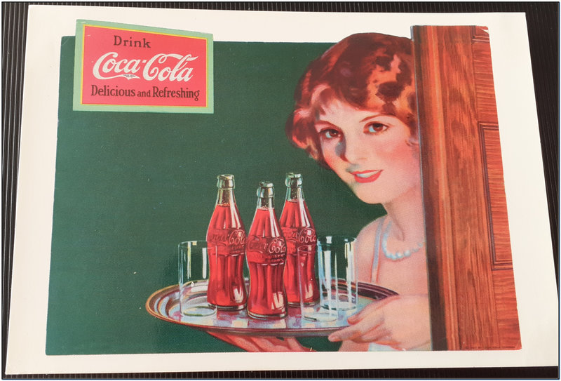 Coca cola 2383 V - Cutout 1927