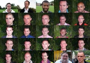 Fizoise portraits joueurs et staff P2A championnat 2012-2013