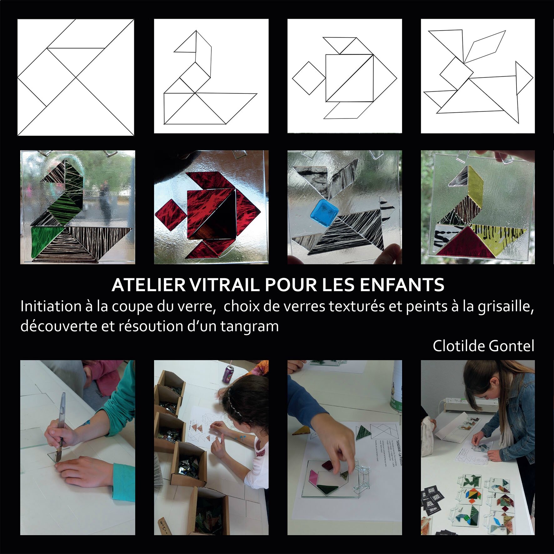 Atelier vitrail enfants