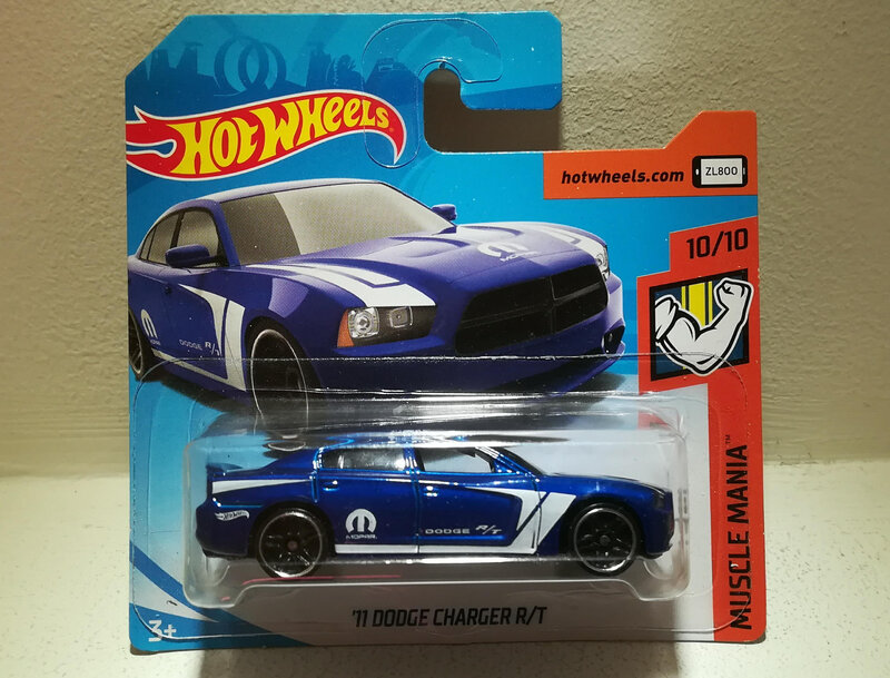 Dodge Charger RT de 2011 (Hotwheels)