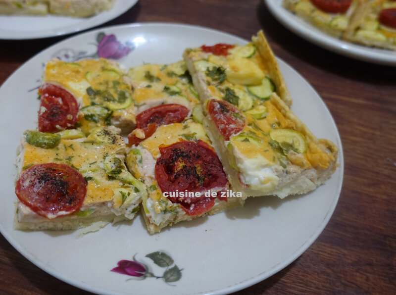 tarte courgettes tomates 4