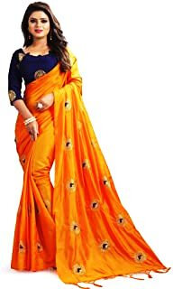 silk saree with unstitched blouse piece