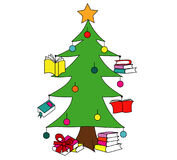 christmas-tree-books-you-can-use-illustrations-promoting-reading-culture-93429447