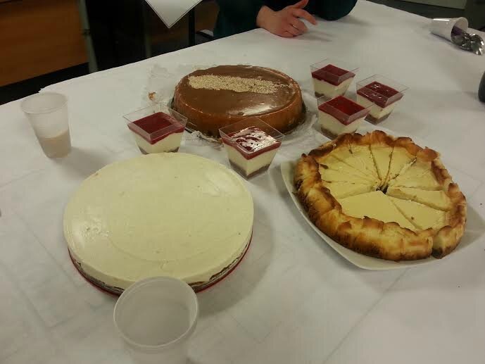 Concours cheesecakes entre collègues