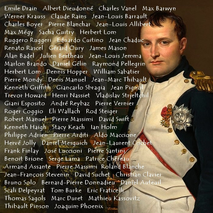 B407- Napoléon Bonaparte et ses acteurs