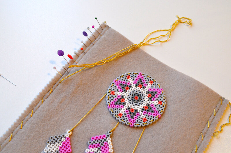 Pochette tablette-Ipad- feutrine-perles hama-tuto-la chouette bricole (17)