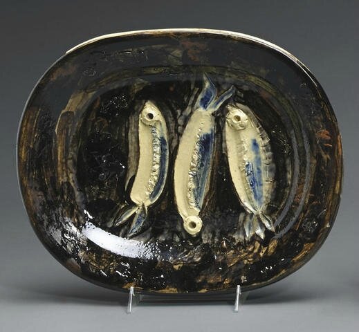 Pablo Picasso (1881-1973), Three Sardines (A