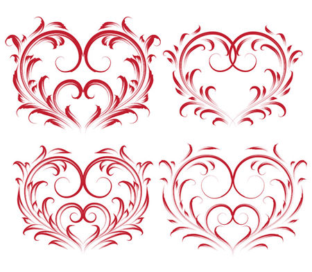 Coeur_st_valentin_motif_floral_rouge_