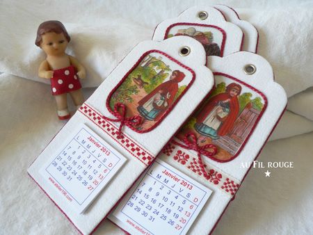 Calendrier Petit Chaperon rouge