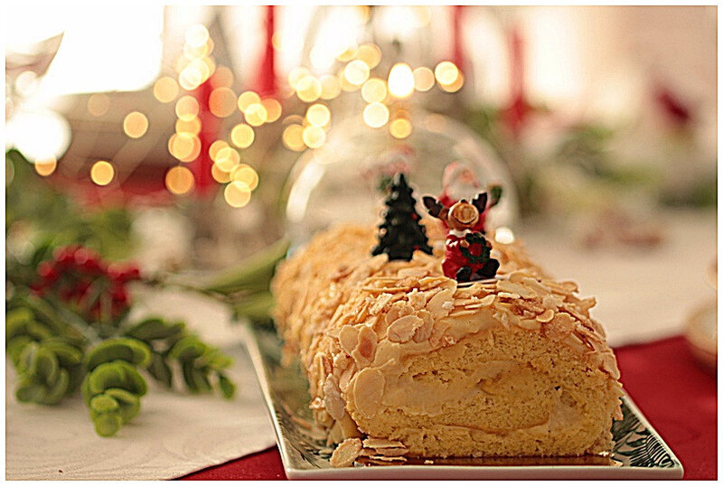 buche-noel-crememousseline-amandes-vanille-fetes-genoise-roulé-recette-nicolepassions