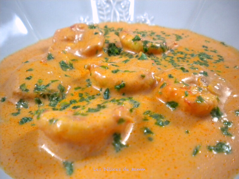 Scampi (gambas) à l’italienne 4