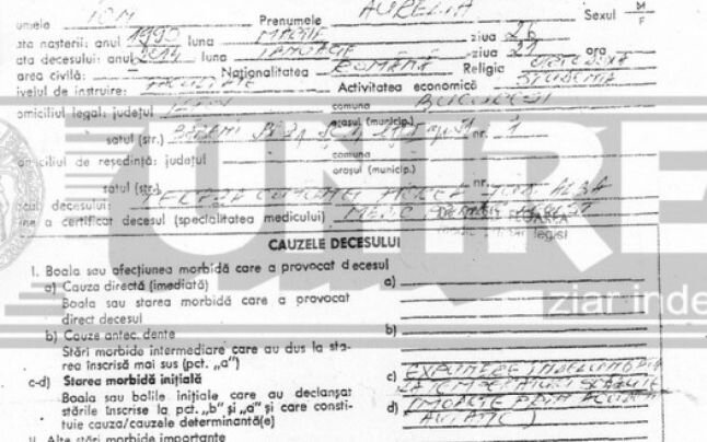 death cert