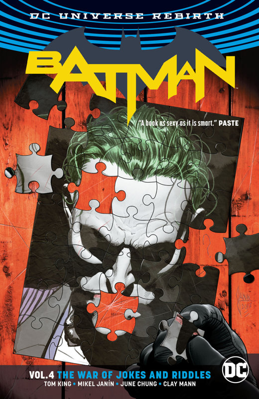 rebirth batman vol 04 the war of jokes and riddles TPB
