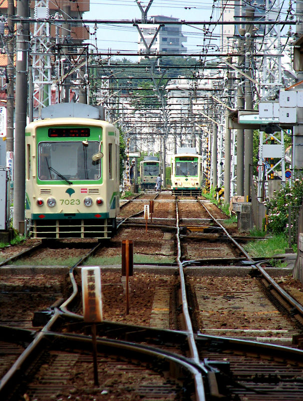 Toden Arakawa line & 7000形 Densha