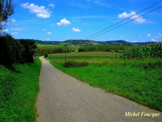 9) entre le bief et le moulin de vilette