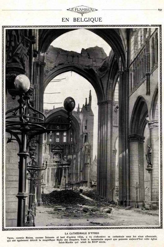 cathédrale Ypres Le Flambeau
