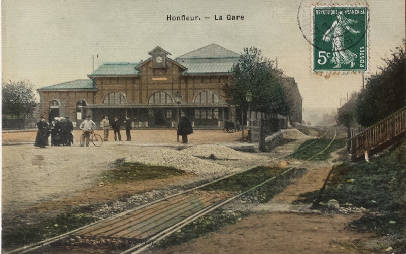 honfleur-gare-photo-CLP-14-cercle-philatlélique-lexovien