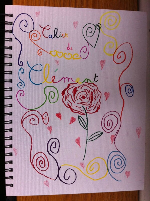 couverture de cahier - Clement