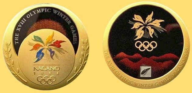 Médaille Nagano 1998 Podium