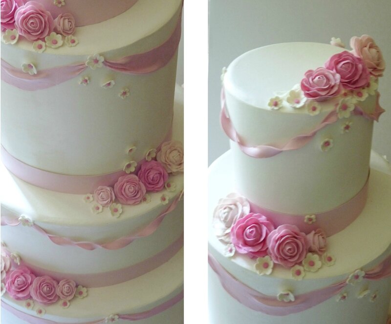 Wedding cake, détails