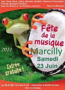 fête de la musique à Marcilly 2012