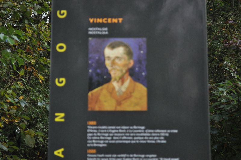 Cuesmes - Maison Van Gogh panneau 1