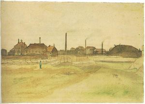 Panneau 3 dessin de Van Gogh