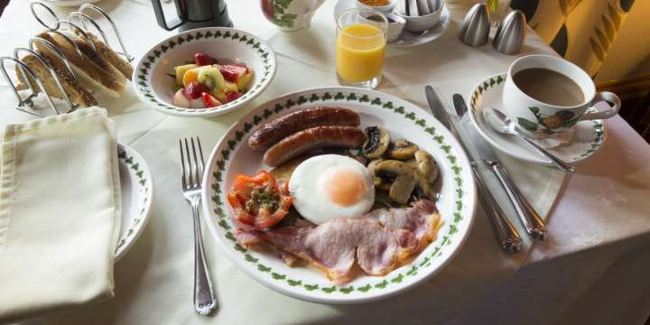 A-full-Scottish-breakfast-served-at-the-Coila-Guest-House-Ayr-South-Ayrshire