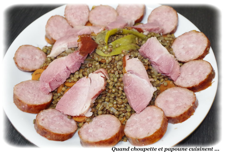 Saucisse aux lentilles du Puy-2450