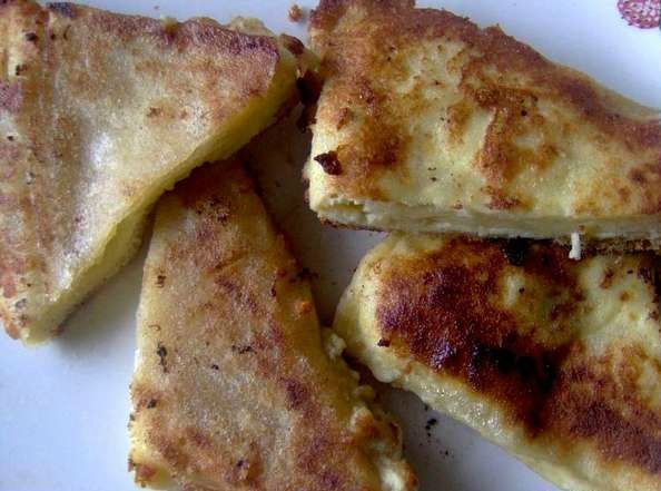 Croustillants au Livarot, Pommes et Jambon Cru