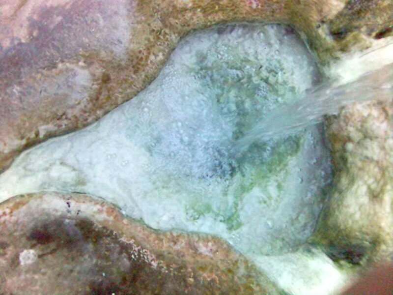 Les eaux thermales de Bagni San Filipo, des thermes encore sauva