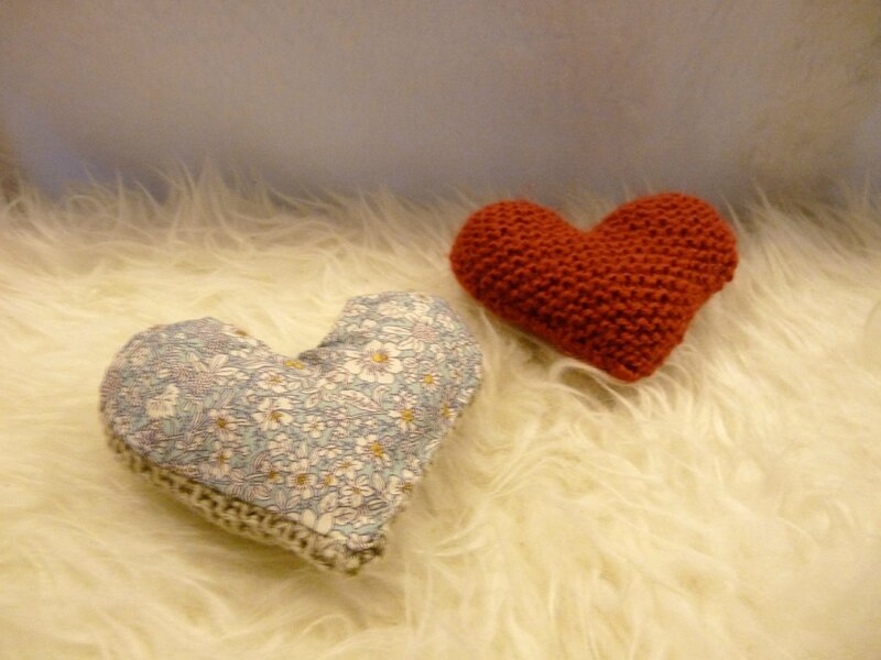 coeur au tricot