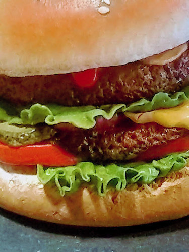 Hamburger, Streetfood, détail