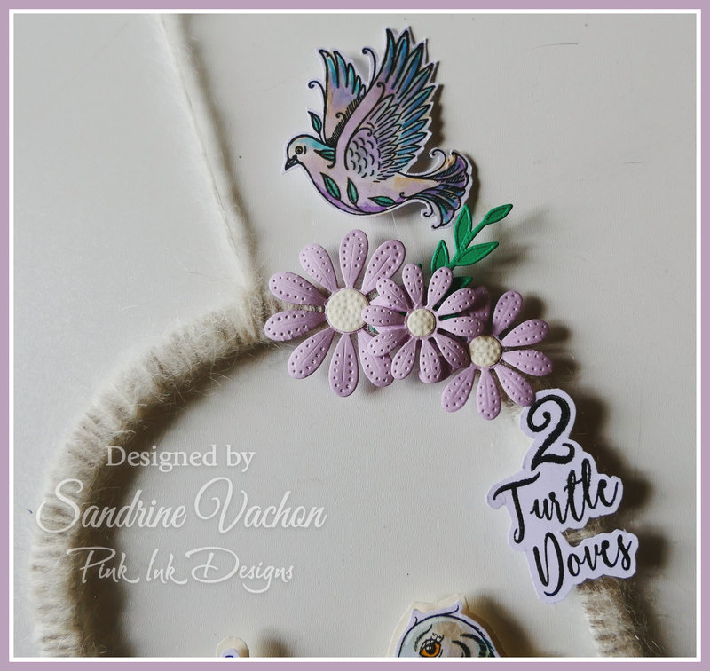 Sandrine VACHON TWO TURTLE DOVES Pink (2)