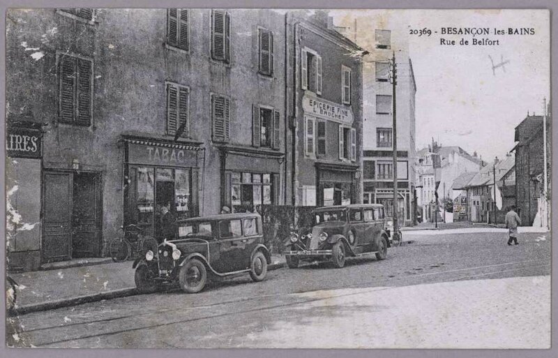 rue de Belfort épicerie Brochet et tabac