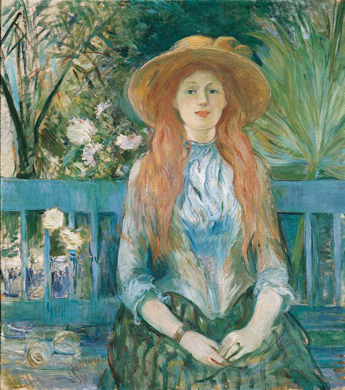 DDS 786 Morisot_Jeune_fille_dans_un_parc_(RO_708)