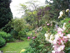 Jardin privé du rosiériste André EVE