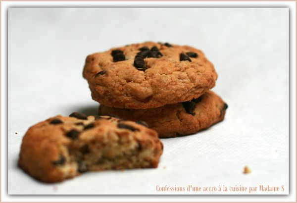 Cookies chocolat noisettes et gavottes 014